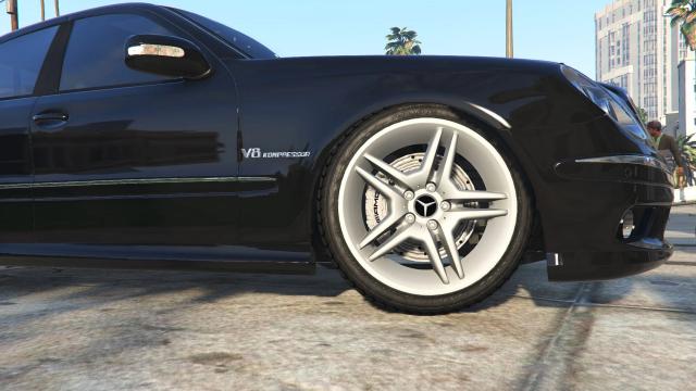 Mercedes-Benz E55 AMG (W211) [Add-On  Replace  FiveM | Tuning | Sound] for GTA 5
