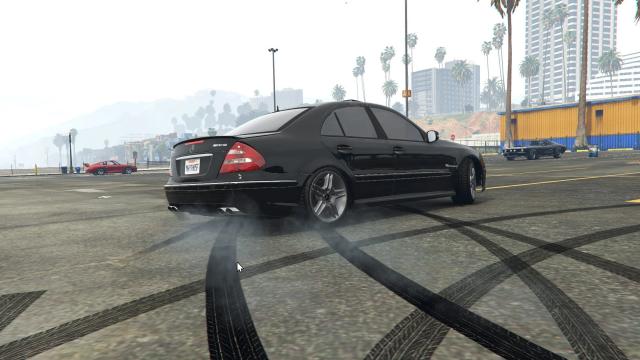 Mercedes-Benz E55 AMG (W211) [Add-On  Replace  FiveM | Tuning | Sound] for GTA 5