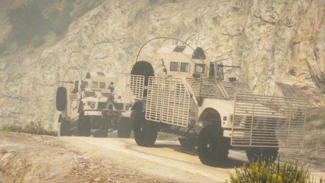 Oshkosh M-ATV [Add-On  Replace  Unlocked]