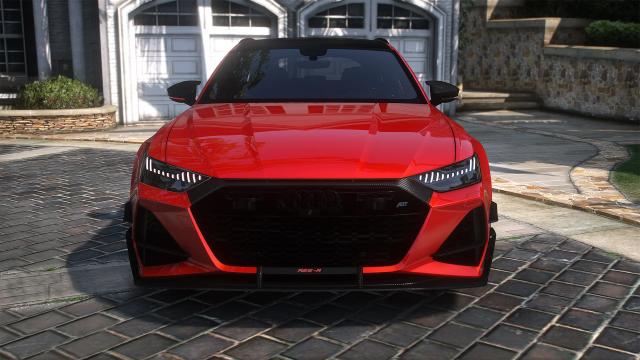 2021 Audi RS6-R ABT [Add-On | Tuning | Animated | VehFuncs V ] for GTA 5