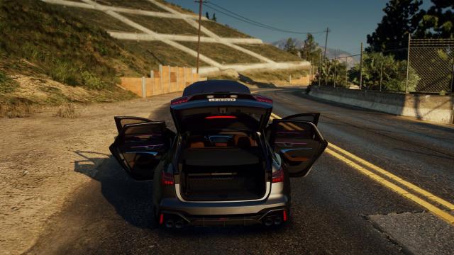 2021 Audi RS6-R ABT [Add-On | Tuning | Animated | VehFuncs V ] for GTA 5