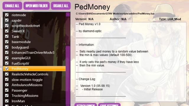 GTAV Mod Manager