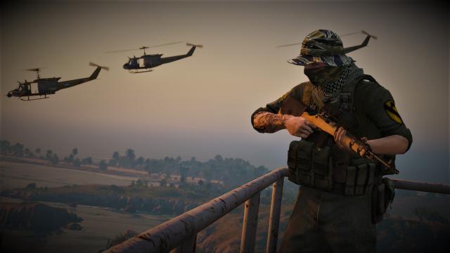 M14  M14 Classic Wooden Skin for GTA 5