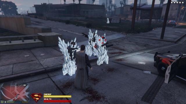 Супермен / Ultimate Superman script mod для GTA 5