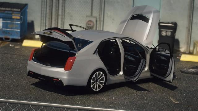 Cadillac CTS V 2017 [Add-On] for GTA 5