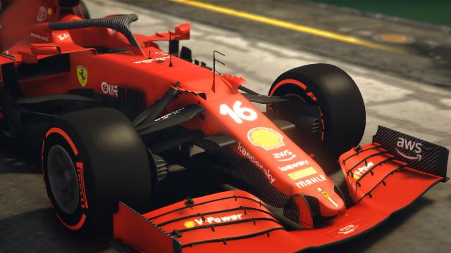 SF21 Ferrari Formula One F1 2021 [Add-On | Liveries] for GTA 5