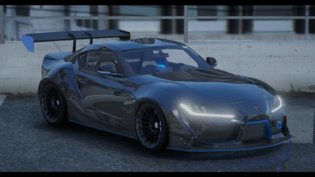 Toyota Supra A90 Pandem [Add-On  FiveM] for GTA 5