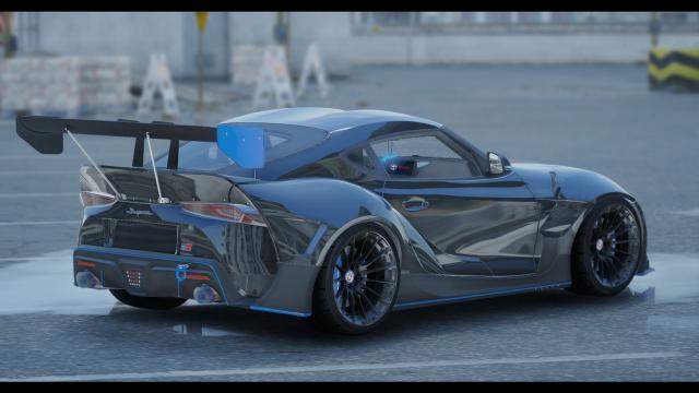Toyota Supra A90 Pandem [Add-On  FiveM] for GTA 5