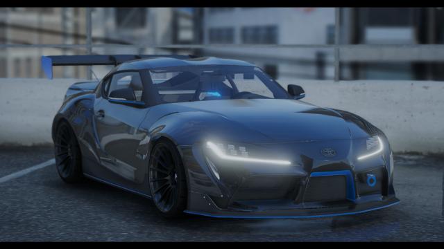 Toyota Supra A90 Pandem [Add-On  FiveM] for GTA 5