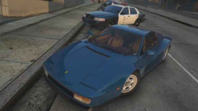 1987 Ferrari Testarossa [Add-On | Extras | LODs] for GTA 5