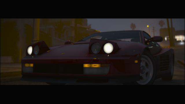 1987 Ferrari Testarossa [Add-On | Extras | LODs] for GTA 5