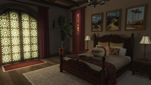 Спим где угодно / Sleep anywhere для GTA 5