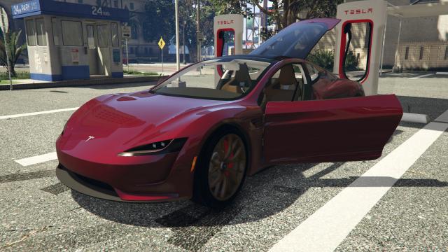 2020 Tesla Roadster [Add-On  FiveM | Extras] for GTA 5