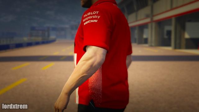 Футболка Феррари для Майкла / Scuderia Ferrari shirt for michael для GTA 5