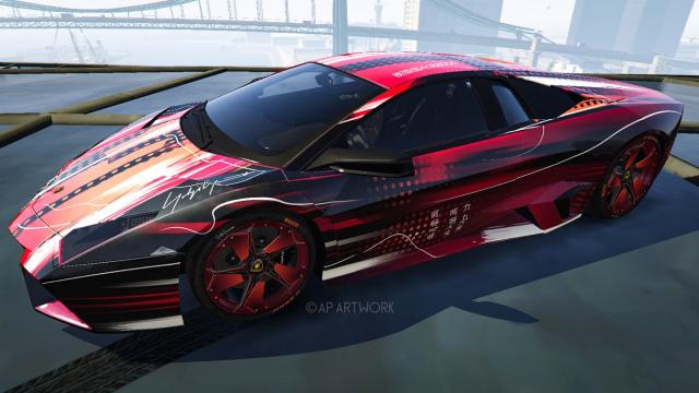 Lamborghini Reventon [Livery 5K-Yohji Yamamoto] for GTA 5