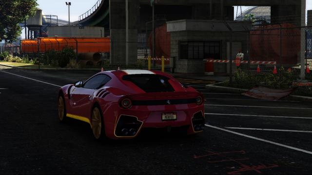 Ferrari F12 TDF Horacio Pagani [Livery] for GTA 5