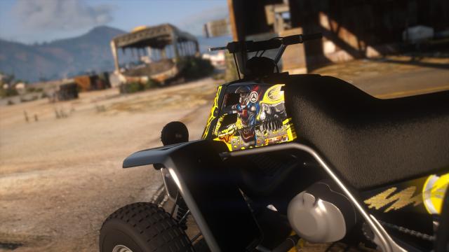 1987 Yamaha Banshee [Add-On / FiveM | Template | LODs] для GTA 5