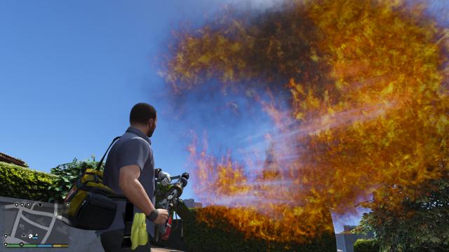 Real Flamethrower [Add-On] for GTA 5