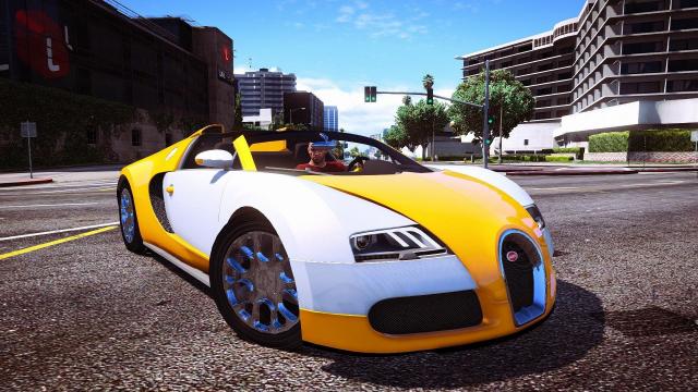Bugatti Veyron [Add-On  Replace | Tuning] for GTA 5