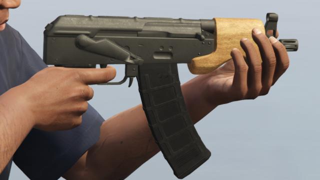 Micro Draco [Animated] for GTA 5