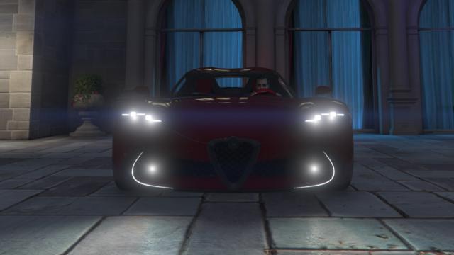 Alfa Romeo 6C Concept by Max Hordin [Add-on | FiveM | Final] для GTA 5