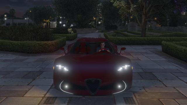 Alfa Romeo 6C Concept by Max Hordin [Add-on | FiveM | Final] для GTA 5