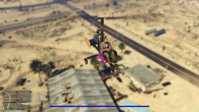 Гирокоптер / Gyrocopter [Add-On] для GTA 5