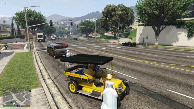 Disneyland Jitney [Add-On | FiveM] для GTA 5