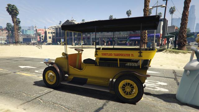 Disneyland Jitney [Add-On | FiveM] для GTA 5