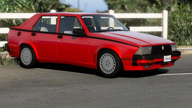 Alfa Romeo Milano Verde 1992 [Add-On | Template] для GTA 5