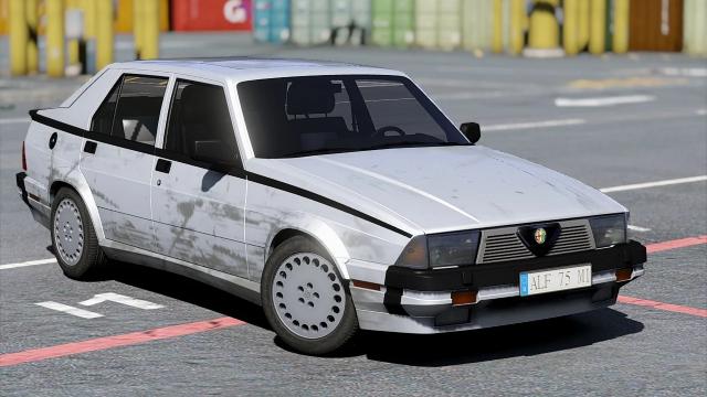 Alfa Romeo Milano Verde 1992 [Add-On | Template] для GTA 5