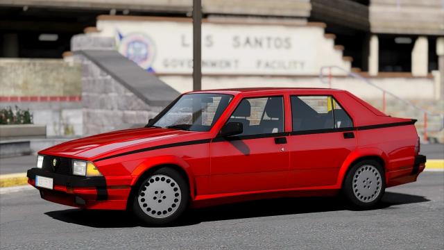 Alfa Romeo Milano Verde 1992 [Add-On | Template] для GTA 5