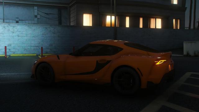 Fast & Furious 9 Han's Supra Livery For Supra A90 for GTA 5