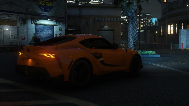 Fast & Furious 9 Han's Supra Livery For Supra A90 for GTA 5