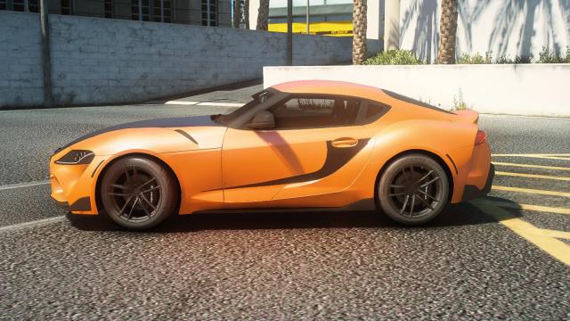 Fast & Furious 9 Han's Supra Livery For Supra A90