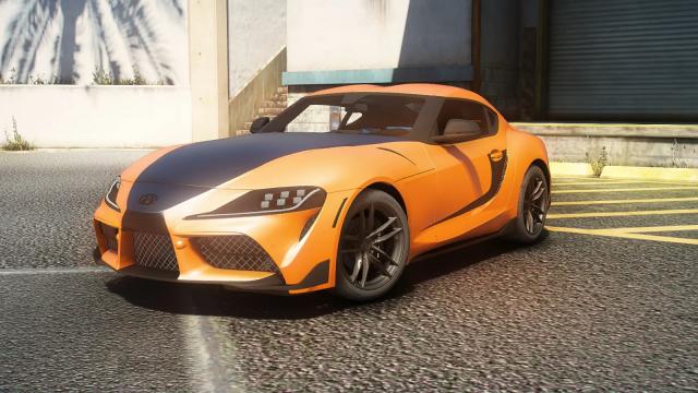 Fast & Furious 9 Han's Supra Livery For Supra A90 for GTA 5