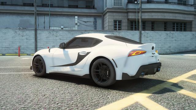 Fast & Furious 9 Han's Supra Livery For Supra A90 for GTA 5