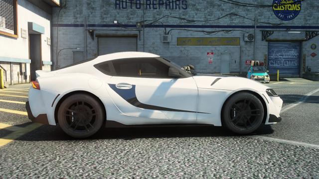Fast & Furious 9 Han's Supra Livery For Supra A90 for GTA 5