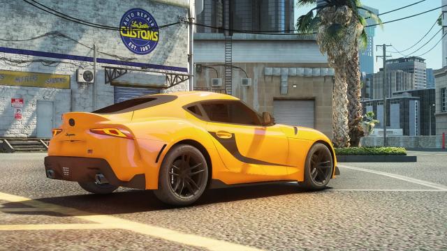 Fast & Furious 9 Han's Supra Livery For Supra A90 for GTA 5