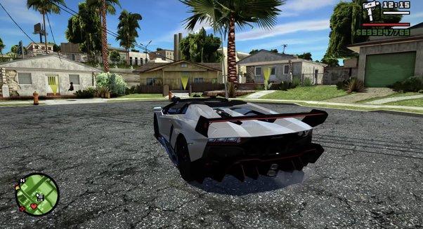 Retextured V Graphics for GTA San Andreas