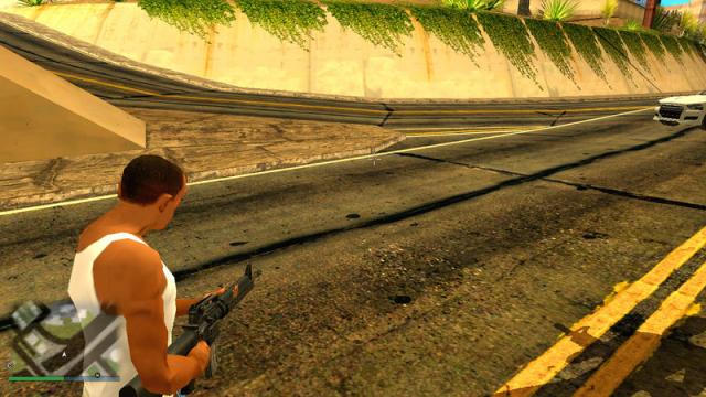 Retextured V Graphics for GTA San Andreas