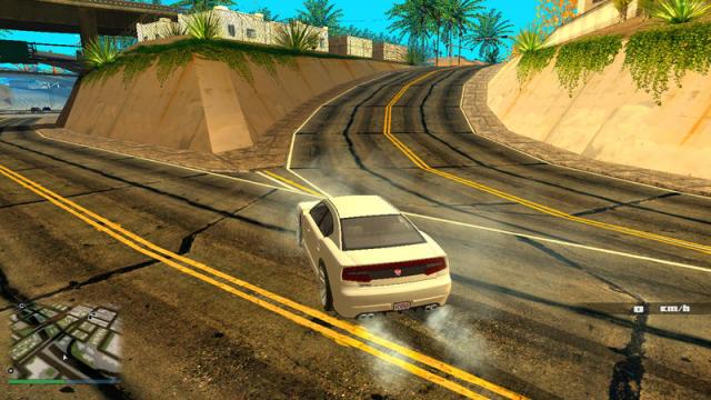 Retextured V Graphics for GTA San Andreas
