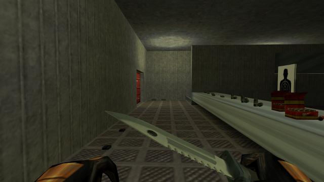 M9 Bayonet (Crowbar reskin) for Half-Life