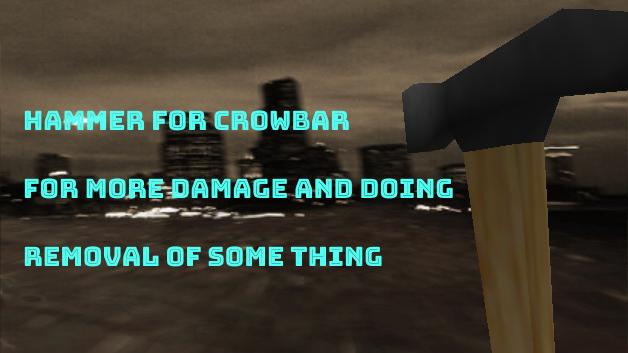 Молоток вместо лома / Hammer for crowbar