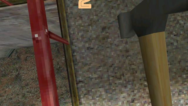 Hammer for crowbar for Half-Life