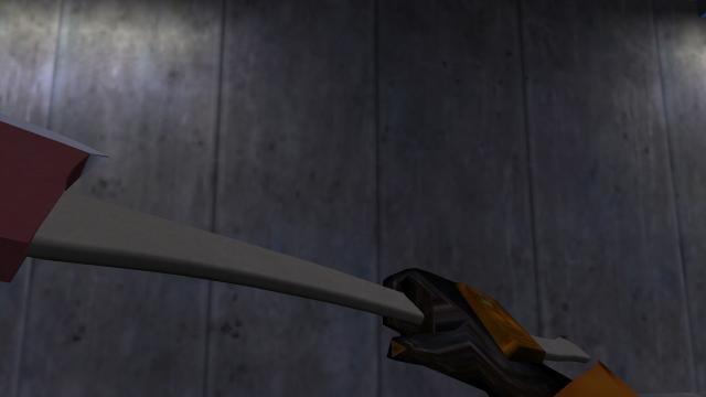 Fire Axe for Crowbar for Half-Life