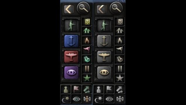 Coloured Buttons для Hearts Of Iron 4