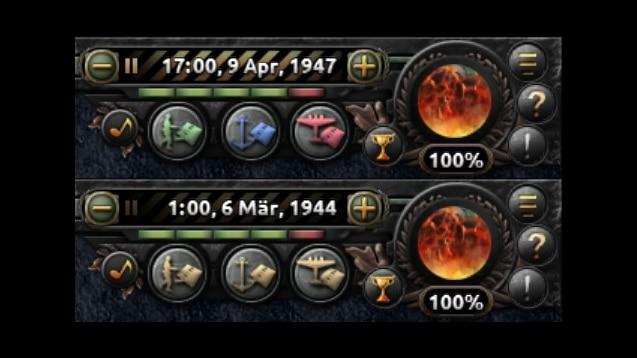 Coloured Buttons для Hearts Of Iron 4