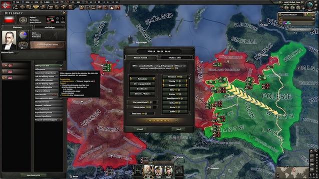 Peace Deals for Hearts Of Iron 4