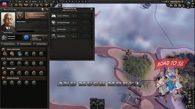 The Road to 56 for Hearts Of Iron 4